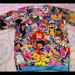 Nickelodeon characters sweater